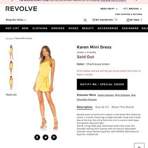 Karen Mini Dress Lovers + Friends